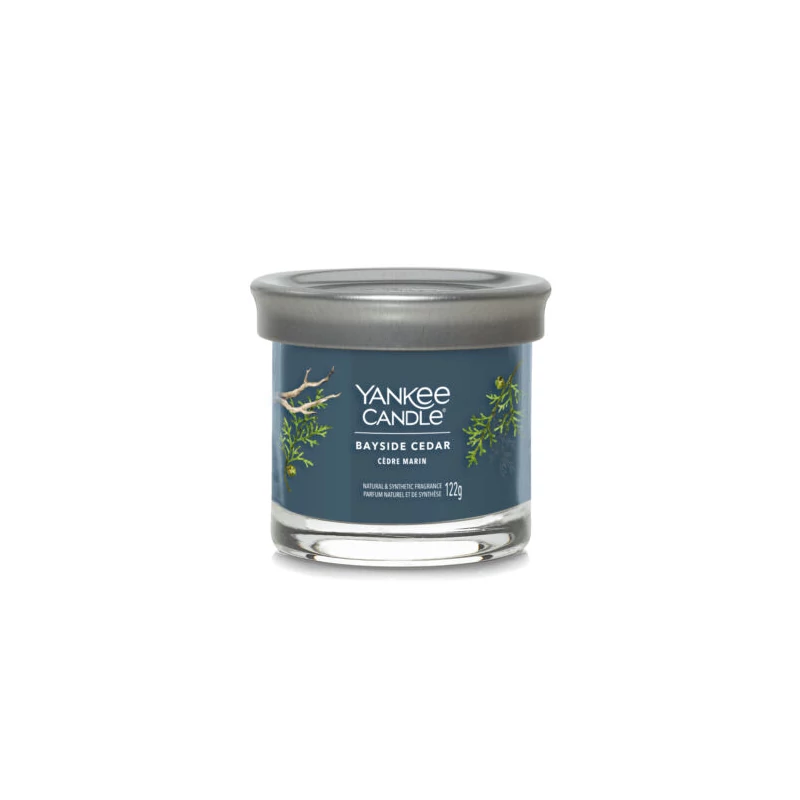 Yankee Candle® Bayside Cedar Tumbler kis üveggyertya 122g