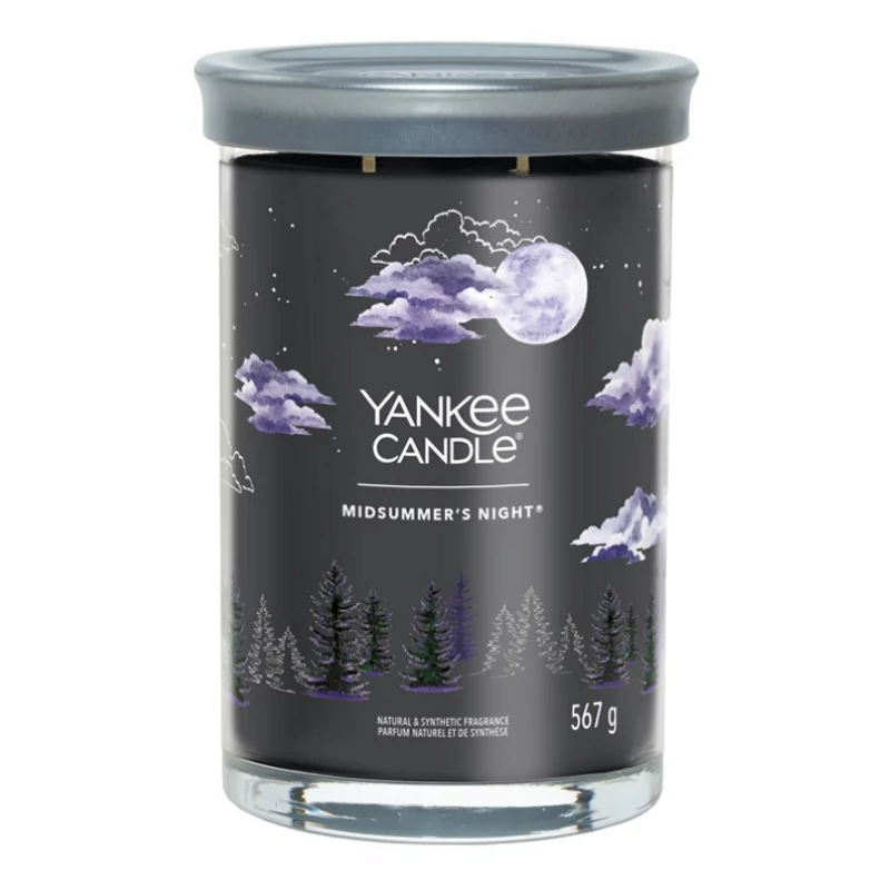 Yankee Candle® Midsummer's Night Tumbler nagy üveggyertya 567g