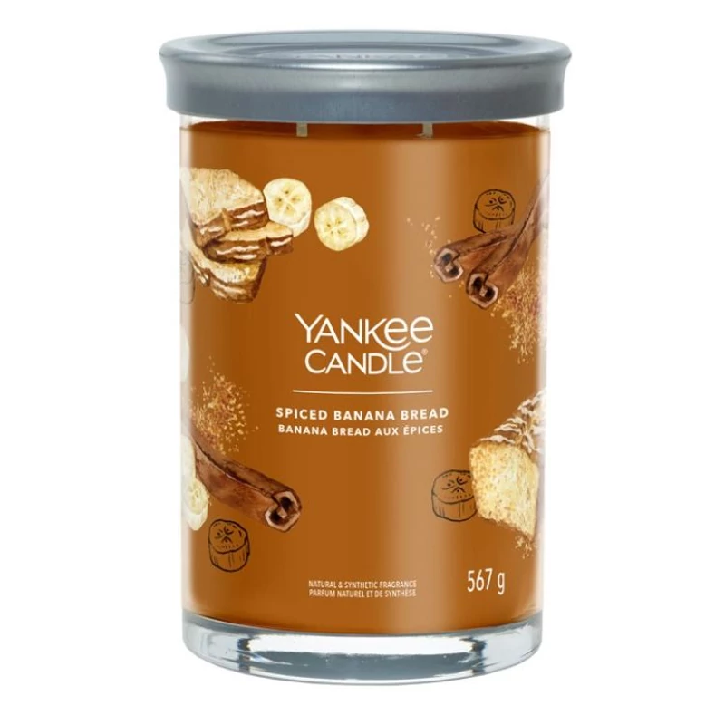 Yankee Candle® Spiced Banana Bred Tumbler nagy üveggyertya 567g