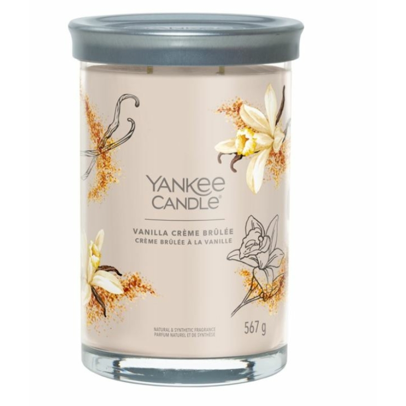Yankee Candle® Vanilla Créme Brulee Tumbler nagy üveggyertya