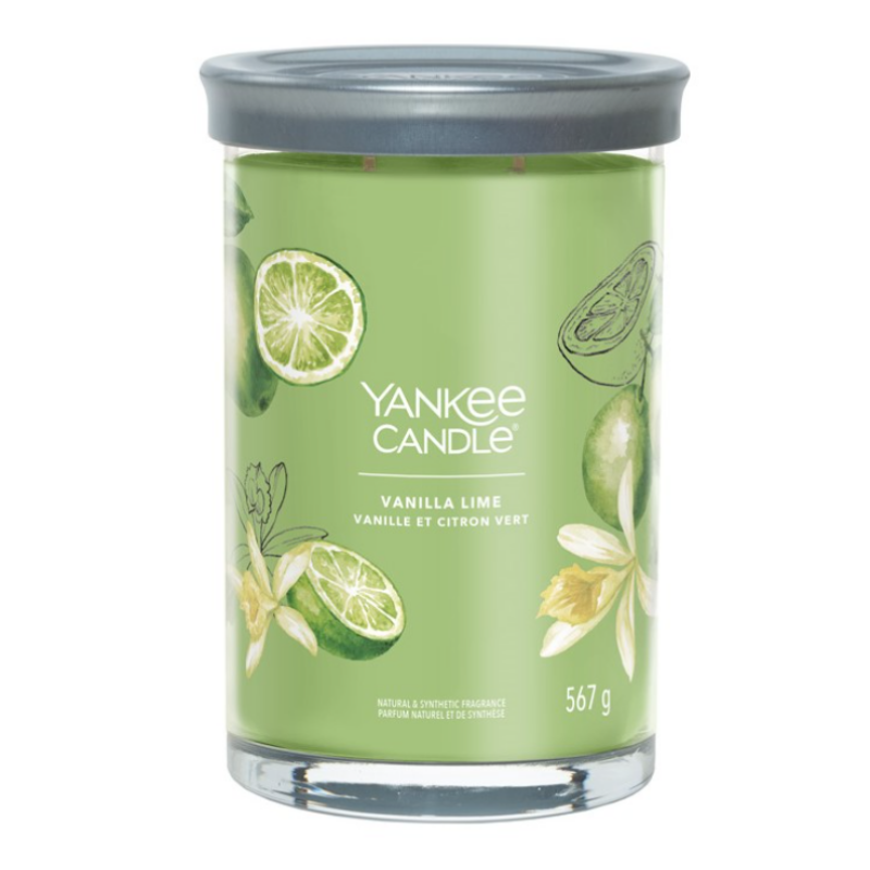 Yankee Candle® Vanilla Lime Tumbler nagy üveggyertya