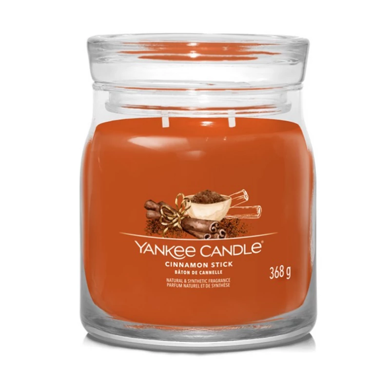 Yankee Candle® Cinnamon stick közepes üveggyertya 368g