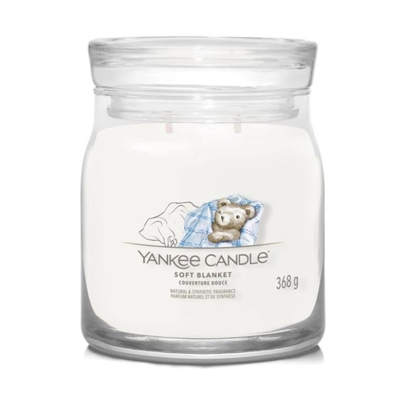 Yankee Candle® Soft Blanket közepes üveggyertya 368g