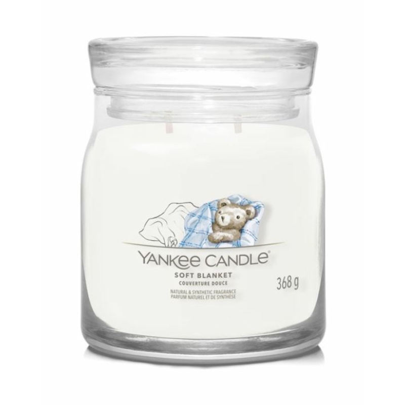 Yankee Candle® Soft Blanket közepes üveggyertya