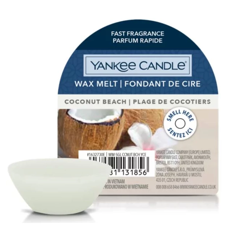 Yankee Candle® Coconut Beach miniviasz 22g