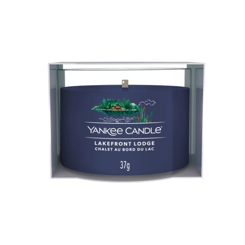 Yankee Candle® Lakefront Lodge kis üveggyertya 37g