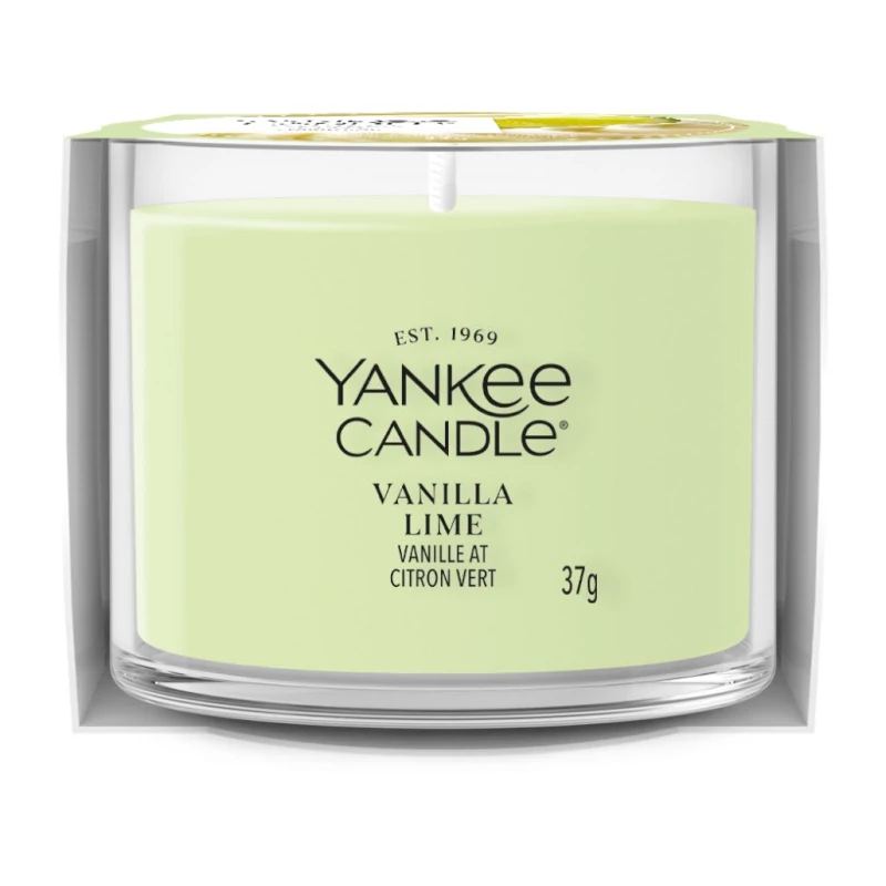 Yankee Candle® Vanilla Lime kis üveggyertya