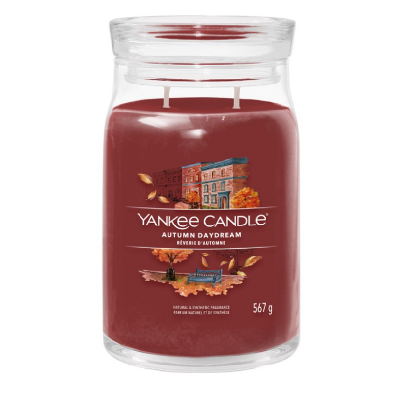 Yankee Candle® Autumn Daydream nagy üveggyertya