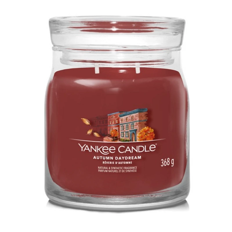 Yankee Candle® Autumn Daydream közepes üveggyertya 368g