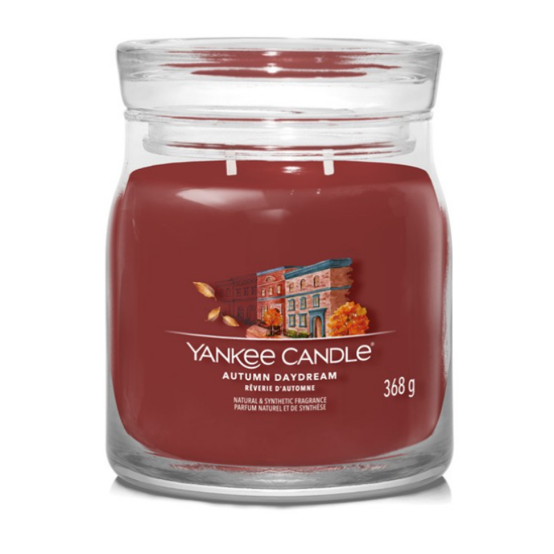Yankee Candle® Autumn Daydream közepes üveggyertya