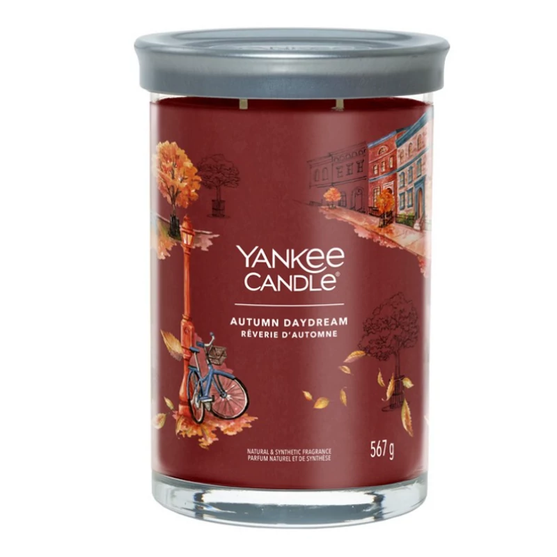 Yankee Candle® Autumn Daydream Tumbler nagy üveggyertya 567g