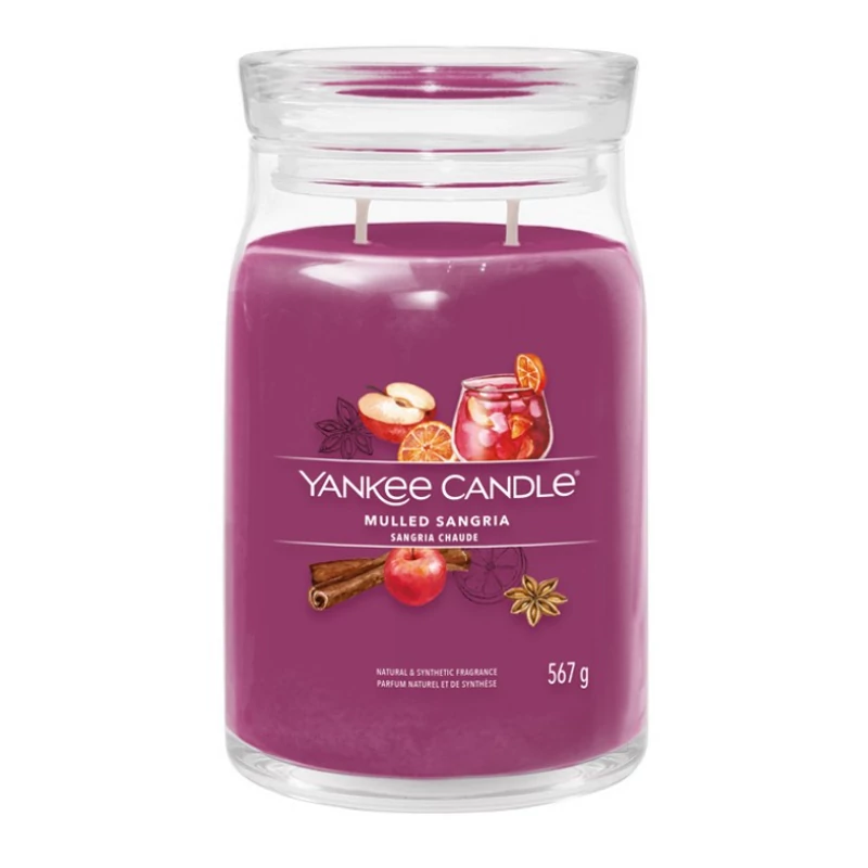 Yankee Candle® Mulled Sangria nagy üveggyertya
