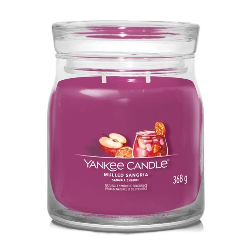 Yankee Candle® Mulled Sangria közepes üveggyertya