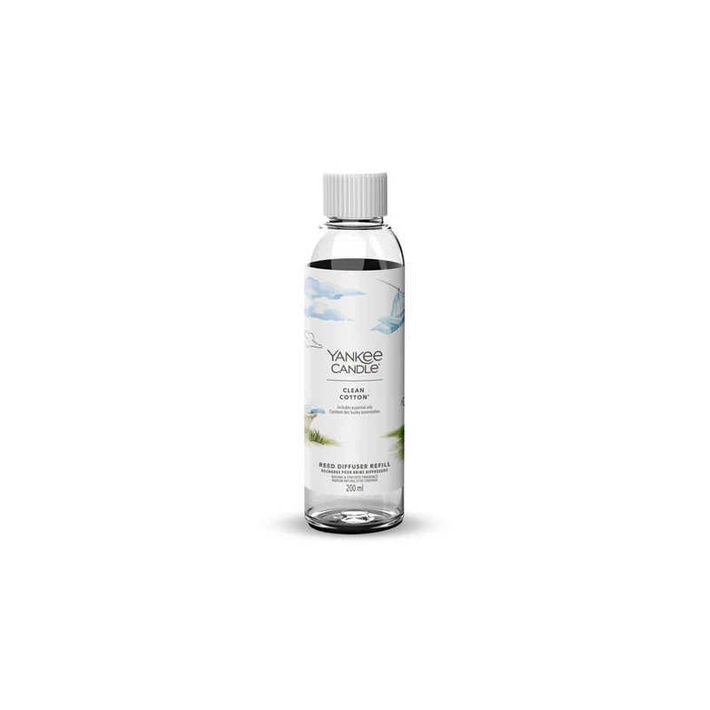 Yankee Candle® Clean Cotton pálcás diffúzor utántöltő 200 ml