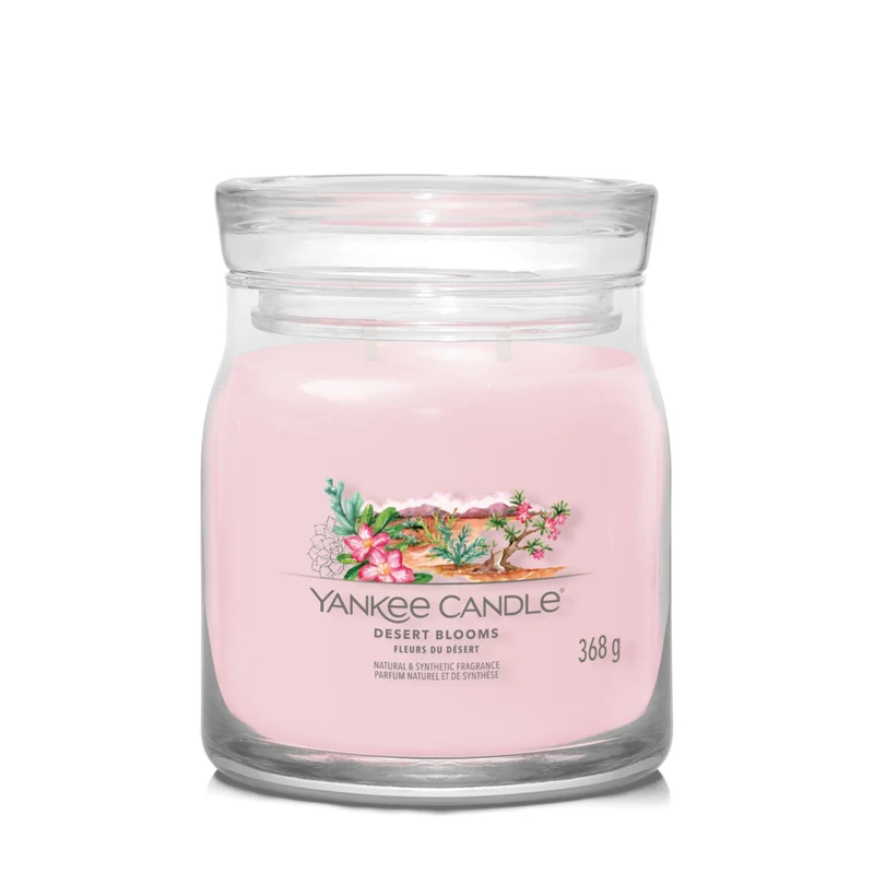 Yankee Candle® Desert Blooms közepes üveggyertya 368g