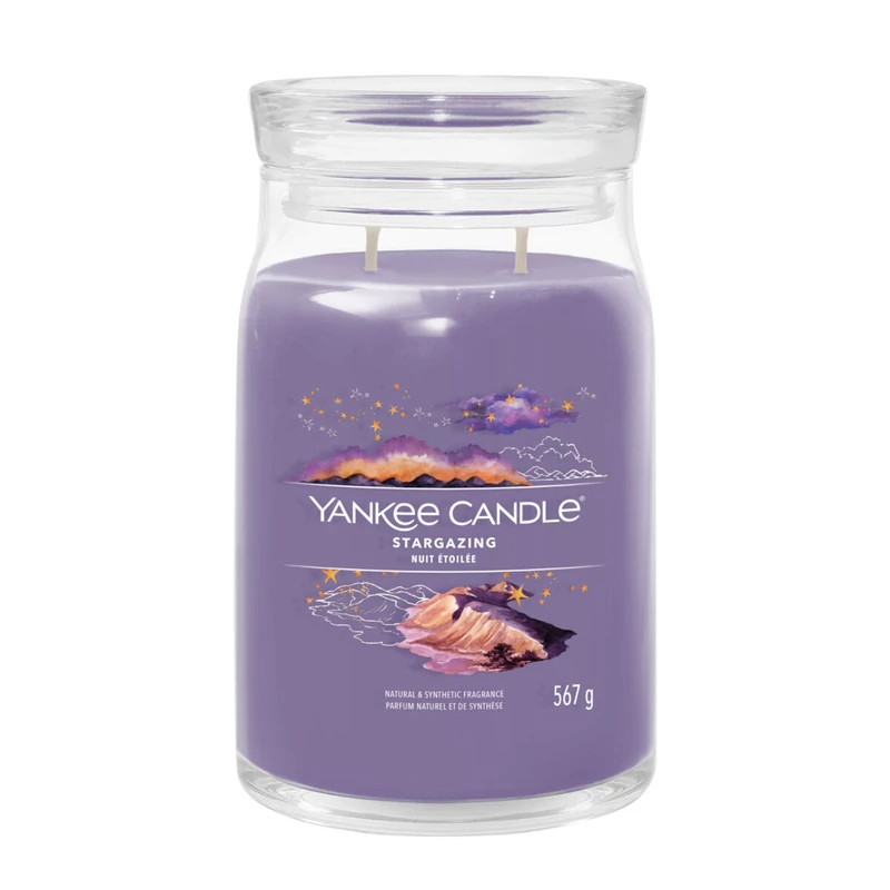 Yankee Candle® Stargazing nagy üveggyertya 567g