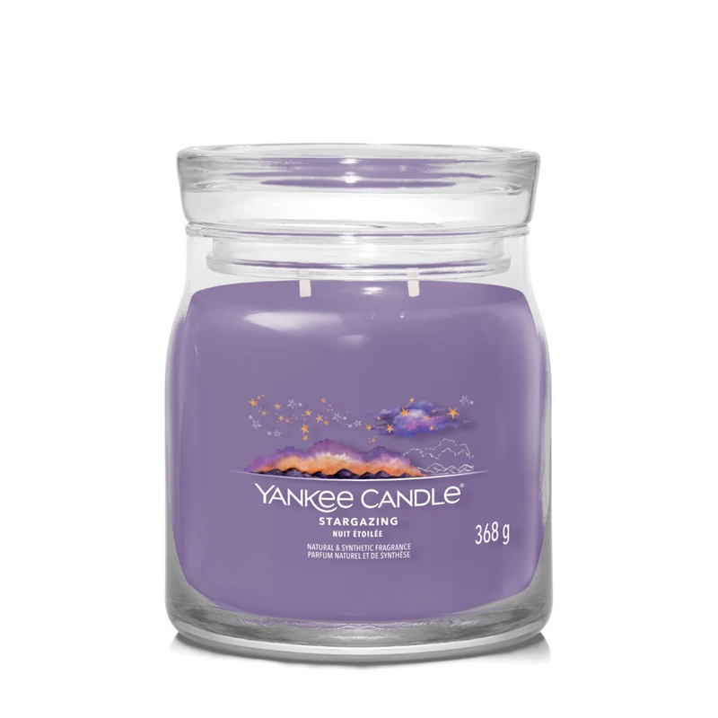 Yankee Candle® Stargazing közepes üveggyertya 368g
