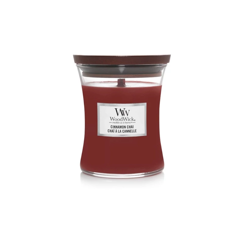 WoodWick® Cinnamon Chai kis üveggyertya