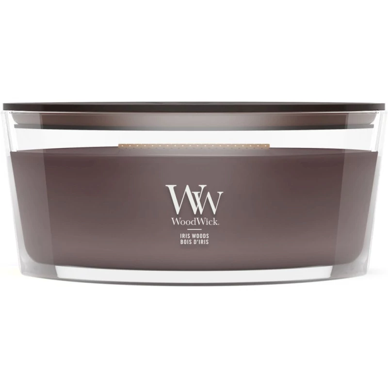 WoodWick® Iris Woods hajógyertya 453g