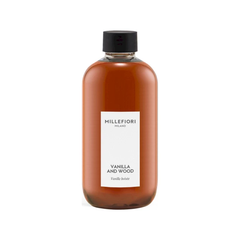 Millefiori Milano Vanilla & Wood pálcás illatosító utántöltő 250 ml