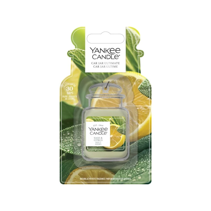 Yankee Candle® Sage & Citrus autóillatosító zselé 24g