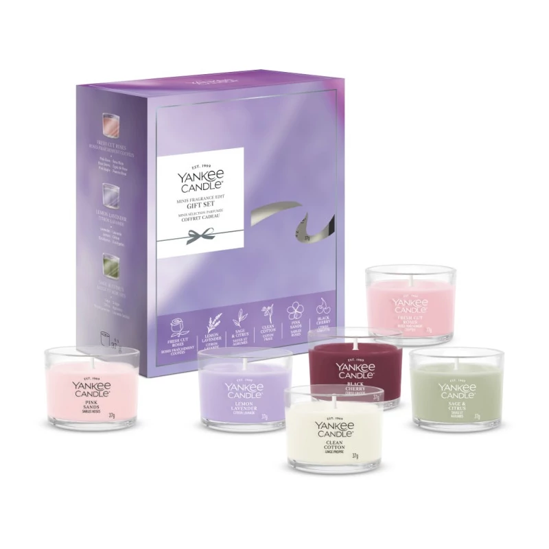 Yankee Candle® ajándékszett 6 db kis üveggyertyával 2026