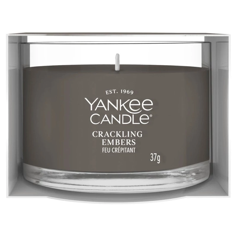 Yankee Candle® Crackling Embers kis üveggyertya 37g