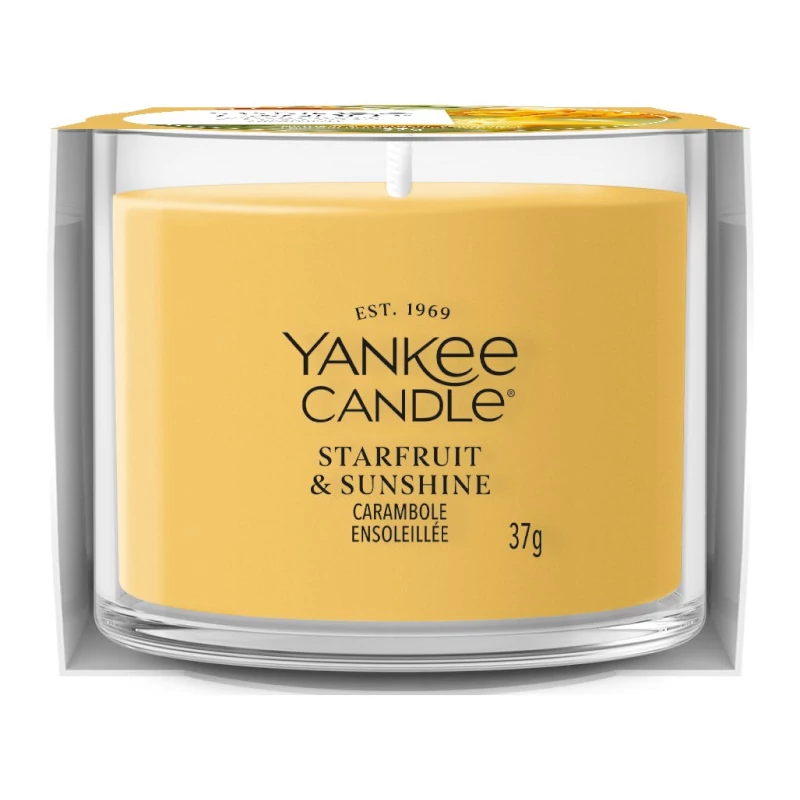 Yankee Candle® Starfruit & Sunshine kis üveggyertya 37g