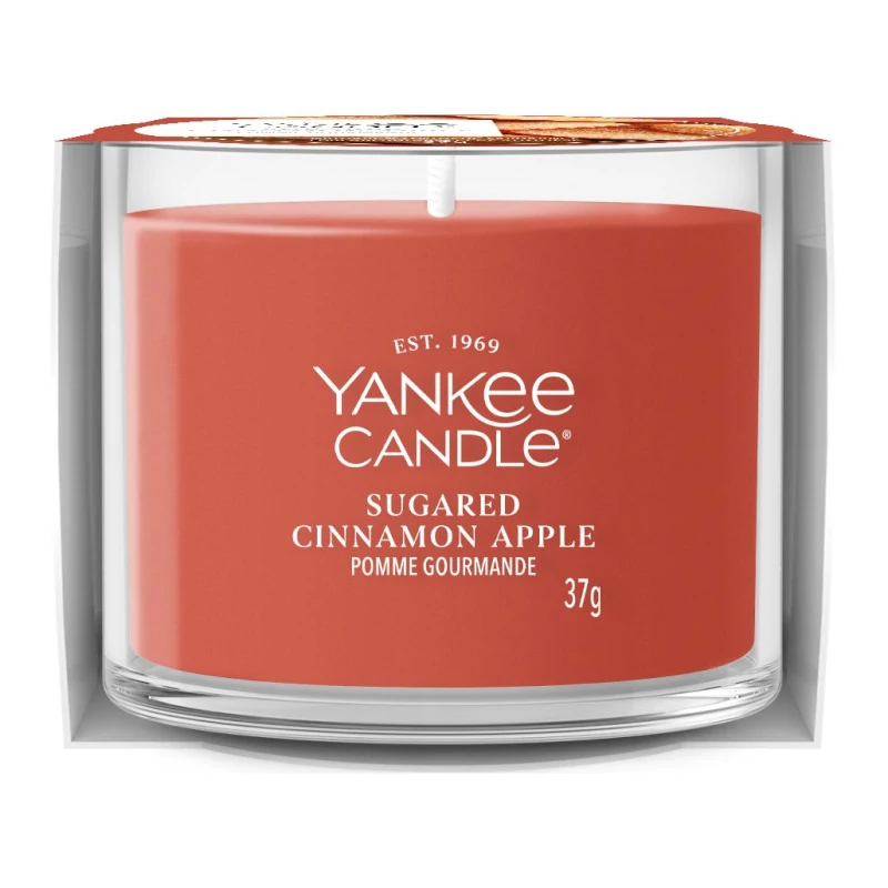 Yankee Candle® Sugared Cinnamon Apple kis üveggyertya 37g