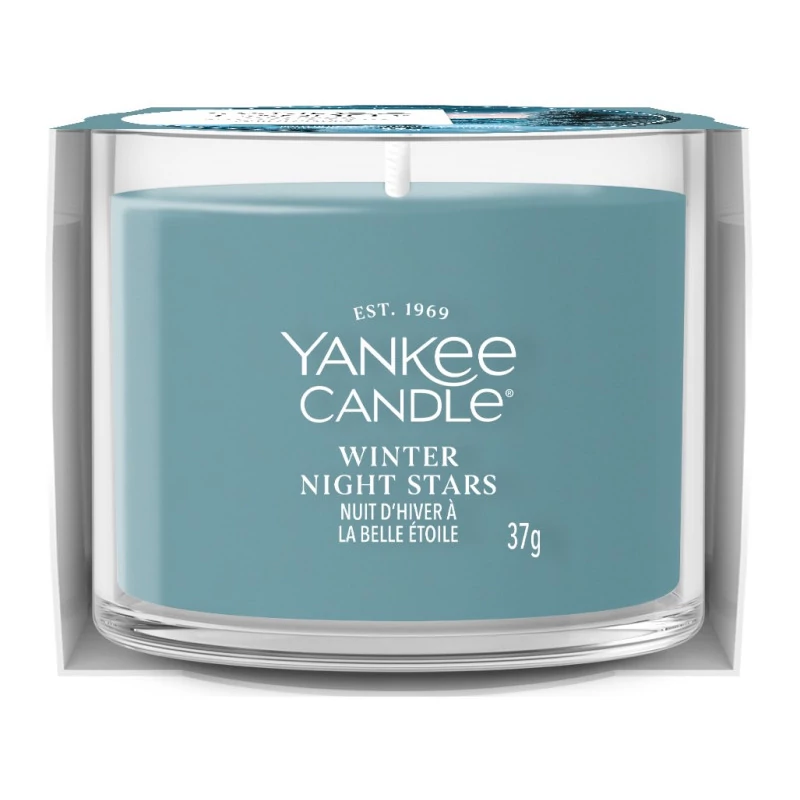 Yankee Candle® Winter Night Stars kis üveggyertya 37g