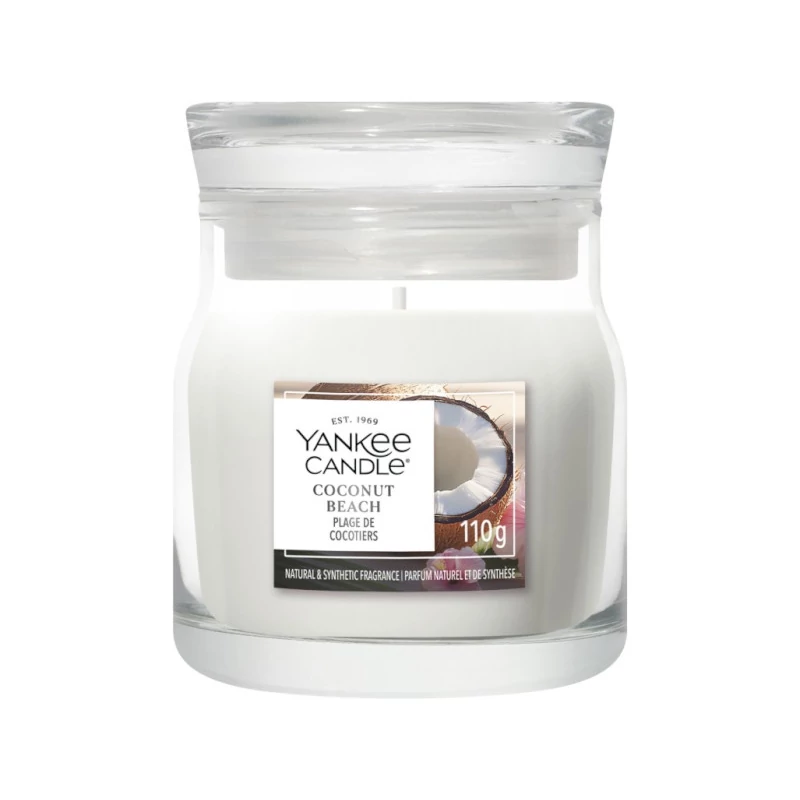 Yankee Candle® Coconut Beach kis üveggyertya 110g