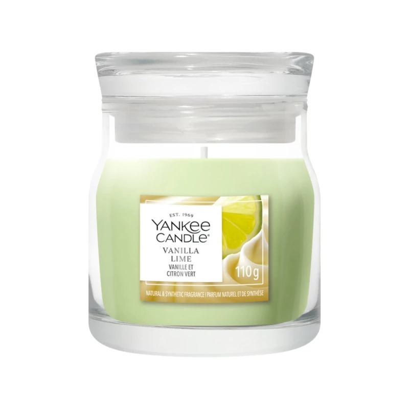 Yankee Candle® Vanilla Lime kis üveggyertya 110g
