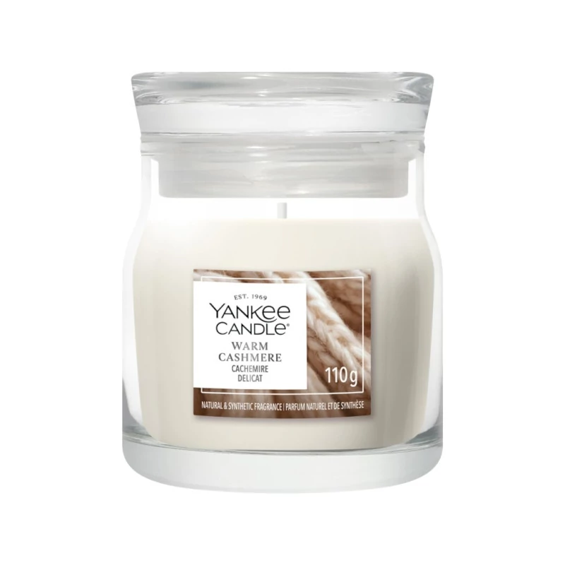 Yankee Candle® Warm Cashmere kis üveggyertya 110g