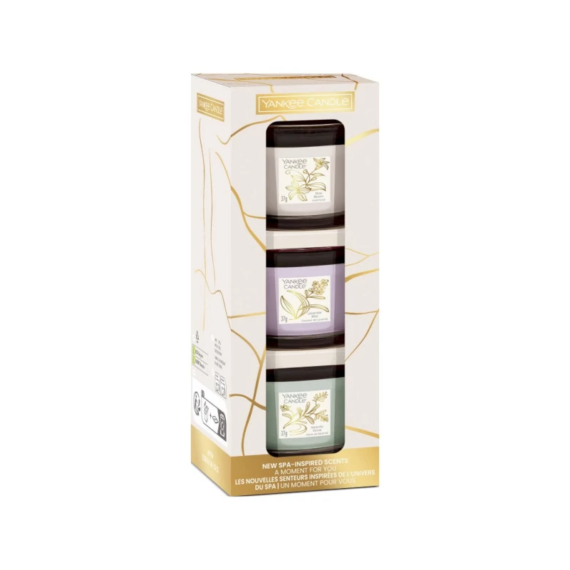 Yankee Candle® Little Luxuries ajándékszett 3 db kis üveggyertya 2026