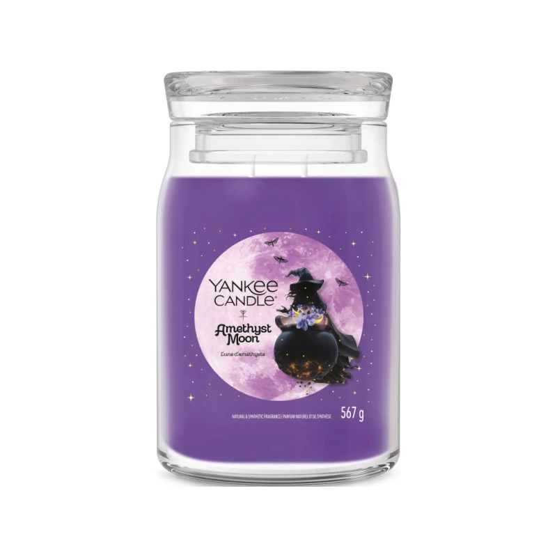 Yankee Candle® Amethyst Moon nagy üveggyertya 567g