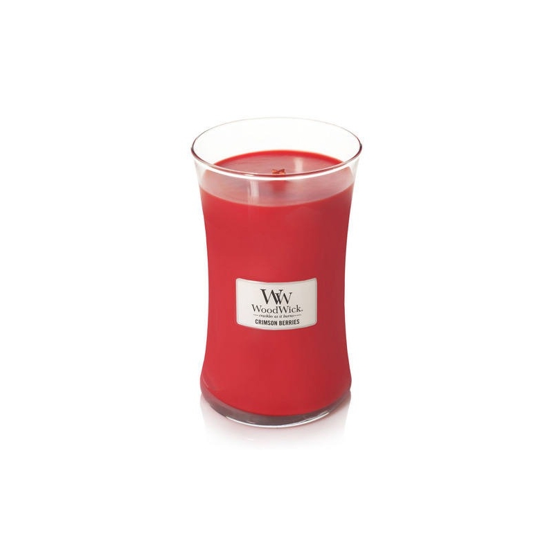 WoodWick® Crimson Berries nagy üveggyertya
