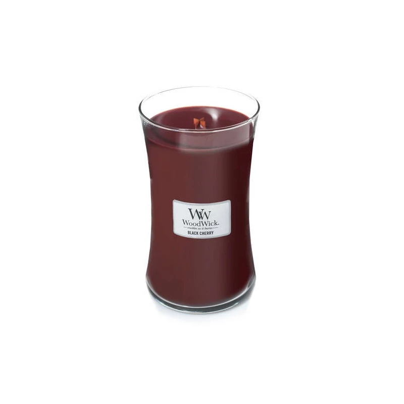 WoodWick® Black Cherry nagy üveggyertya