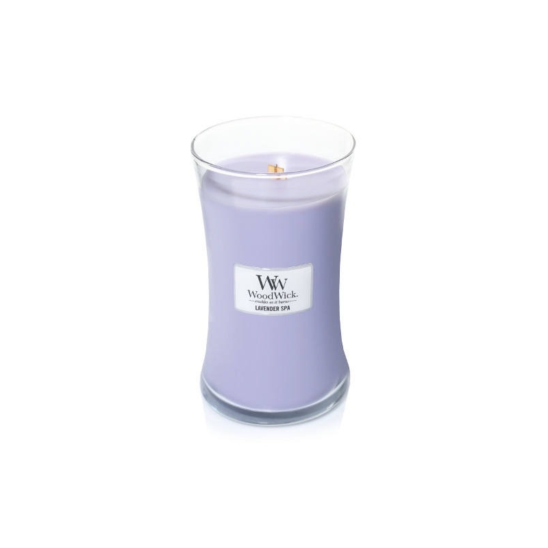 WoodWick® Lavender Spa nagy üveggyertya
