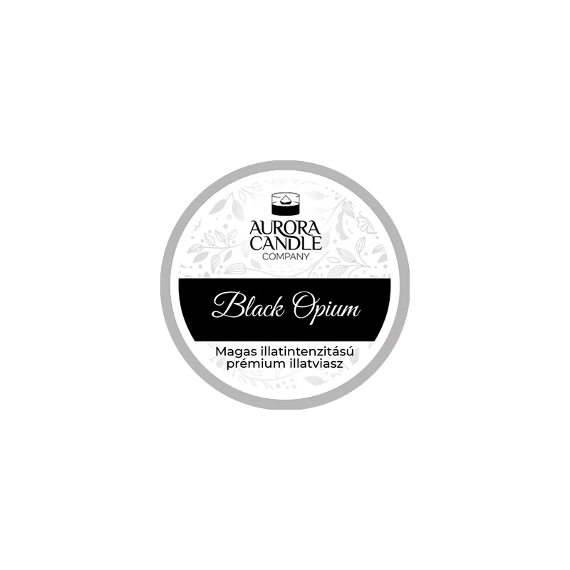 Aurora Candle Black Opium mini illatviasz