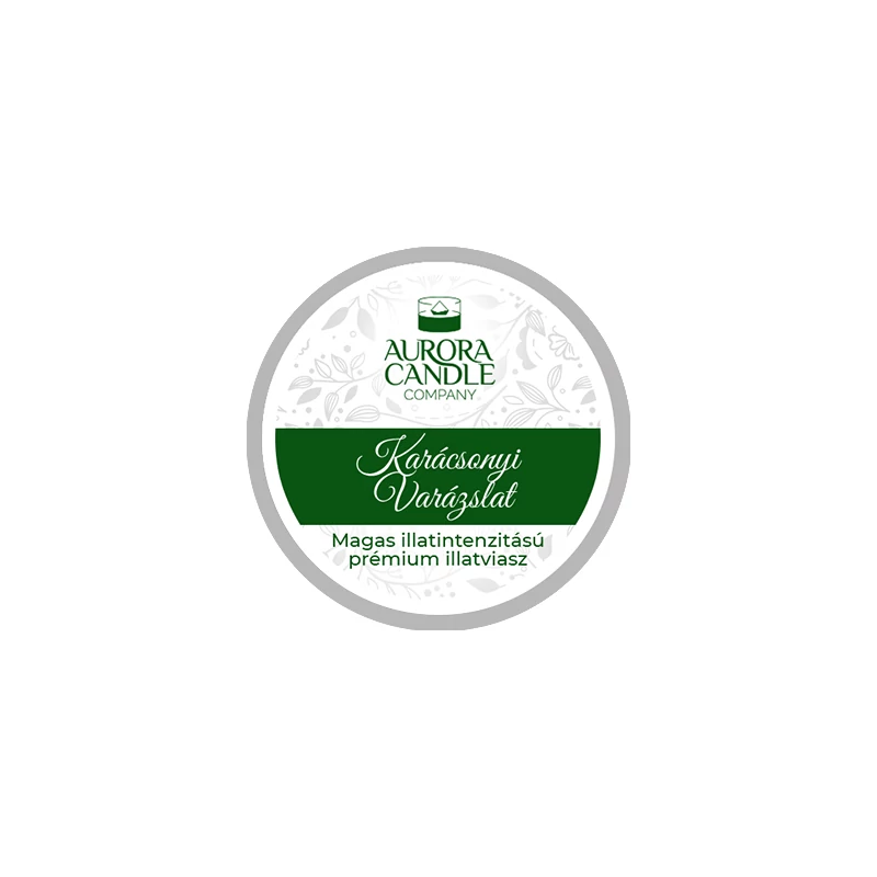 Aurora Candle Karácsonyi Varázslat mini illatviasz