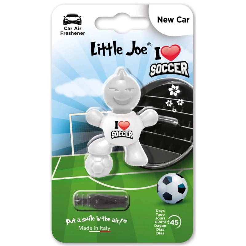 Soccer Joe I love Soccer White - New Car