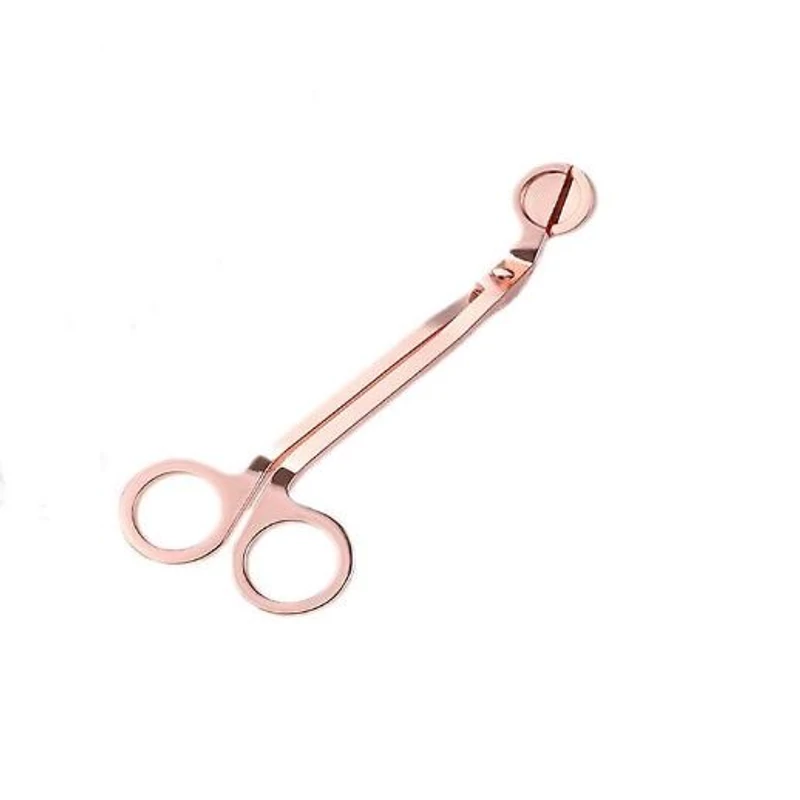 Kanócvágó olló rosegold