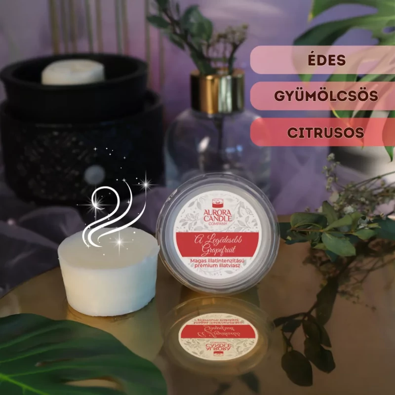 Aurora Candle A Legédesebb Grapefruit Mini illatviasz