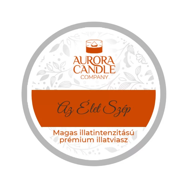 Aurora Candle Az élet szép mini illatviasz