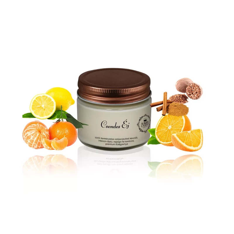 Aurora Candle Csendes Éj Vintage illatgyertya 140g
