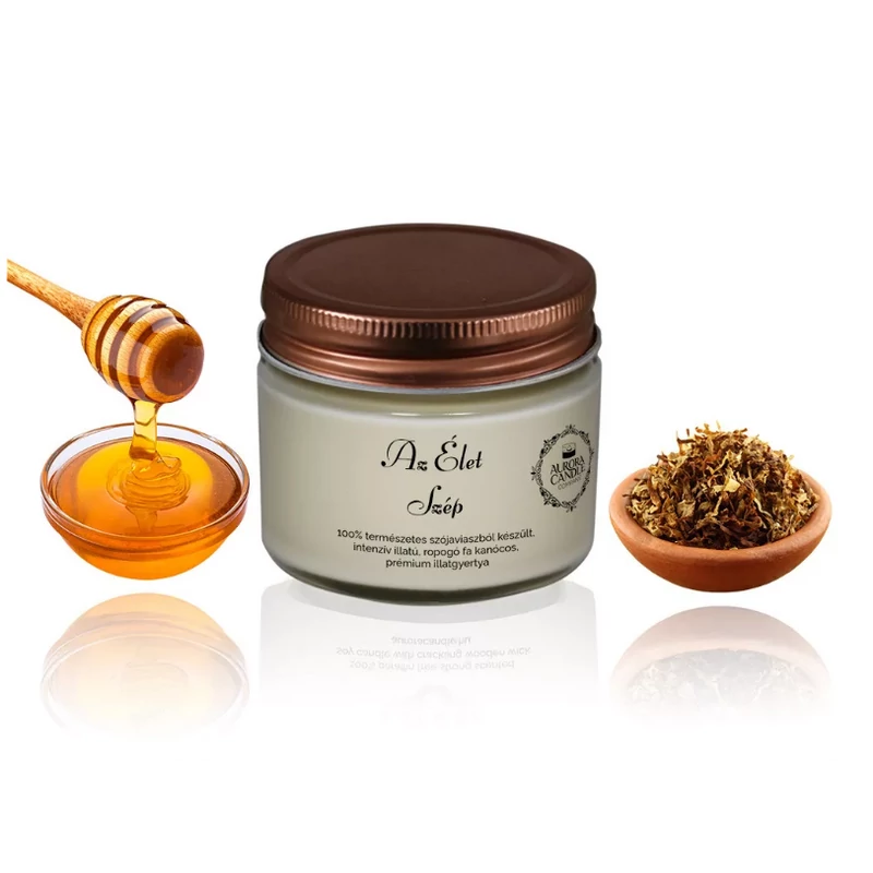 Aurora Candle Az Élet Szép Vintage illatgyertya 140g