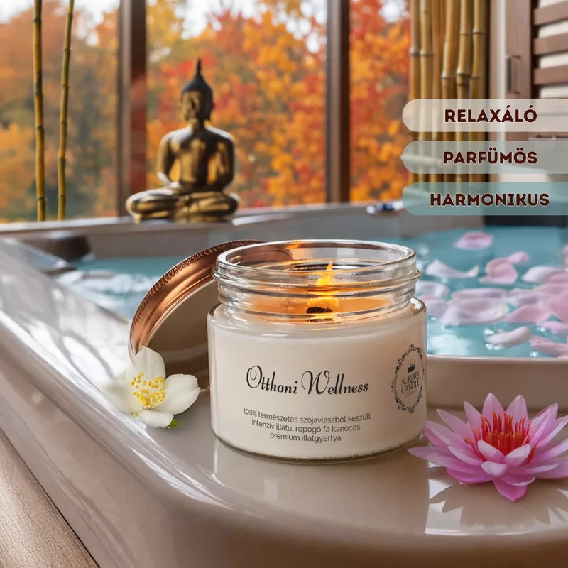 Aurora Candle Otthoni Wellness Vintage illatgyertya