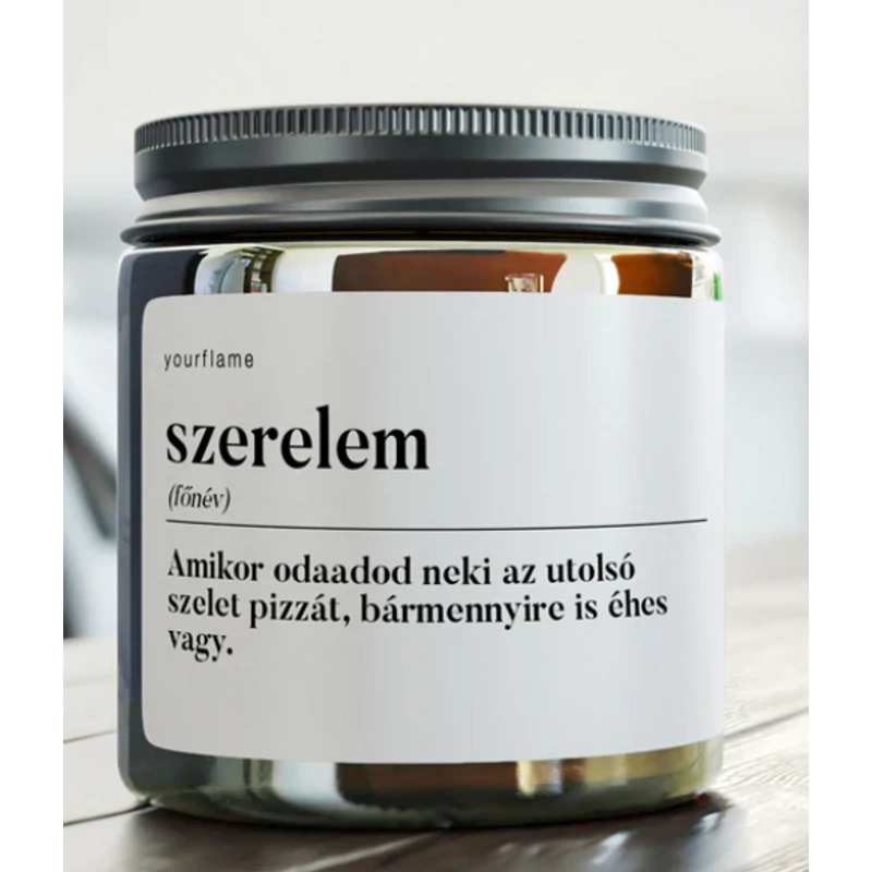 Yourflame Szerelem definíciója illatgyertya