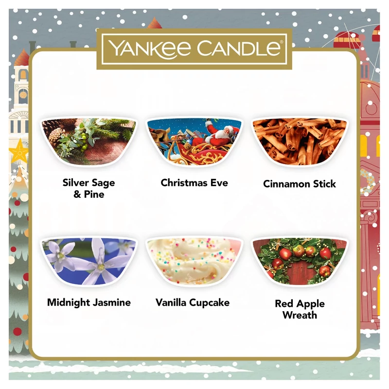 Yankee Candle® Karácsonyi viaszmelegítő ajándékszett 2024