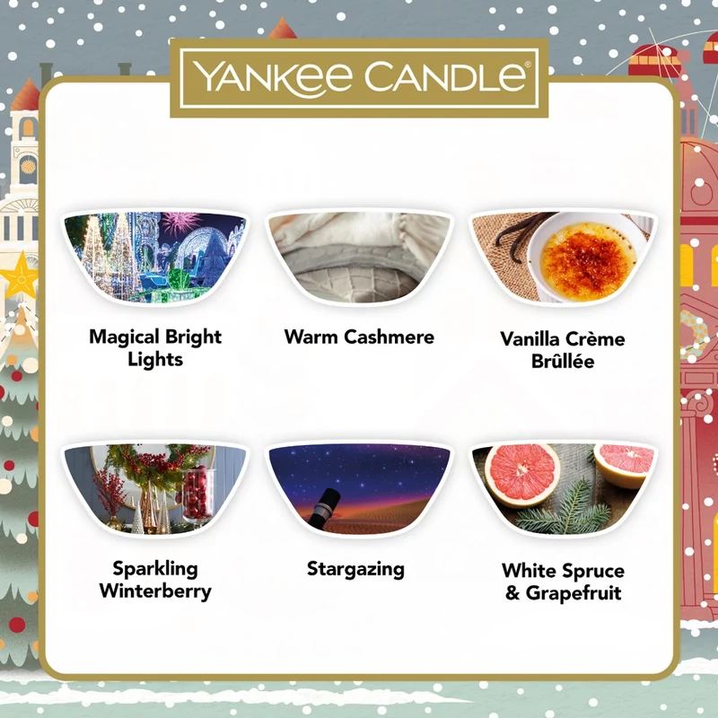 Yankee Candle® Karácsonyi viaszmelegítő ajándékszett 2024